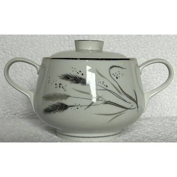 Rosenthal Selb-Plossburg Bavaria Germany Gravy Boat Creamer And Sugar c1953-1956